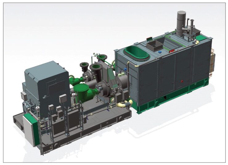 LNG gas turbine hybrid