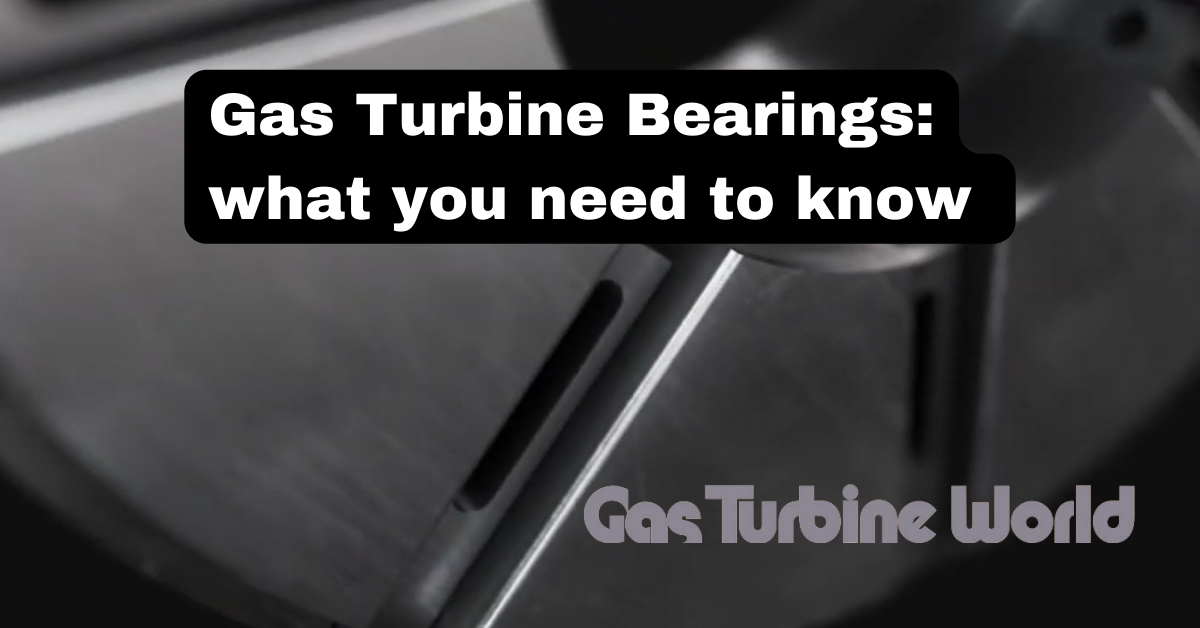 Gas Turbine Bearings