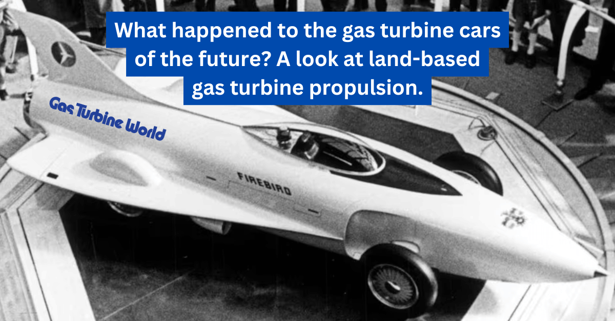 Gas turbine propulsion